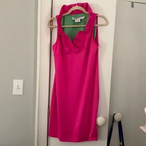 Gretchen Scott Hot Pink Dress